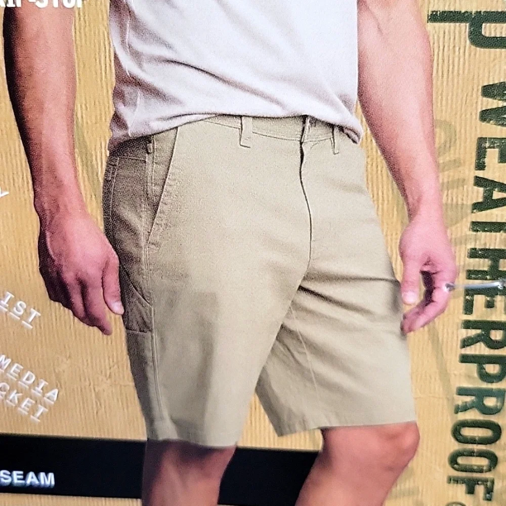 Weatherproof Utility Shorts Stretch Rip Stop Multi Media Pocket Size 44 NWT